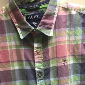 Vintage GUESS ?  button up longsleeve shirt rare
